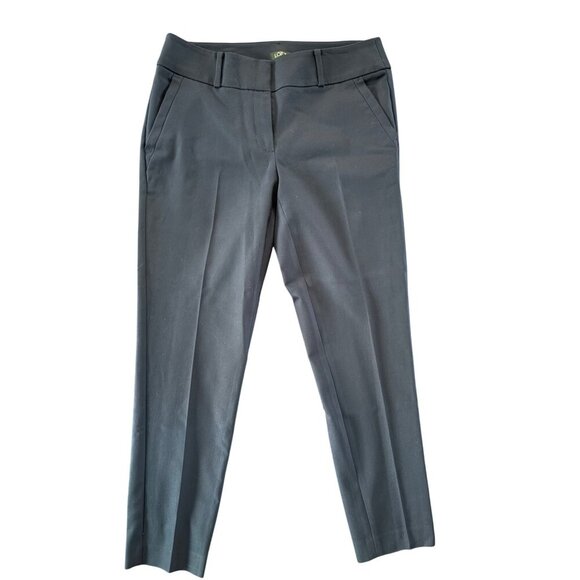 LOFT Julie Skinny Dress Pants Career Trousers in Navy Blue Size 6 - Picture 3 of 12